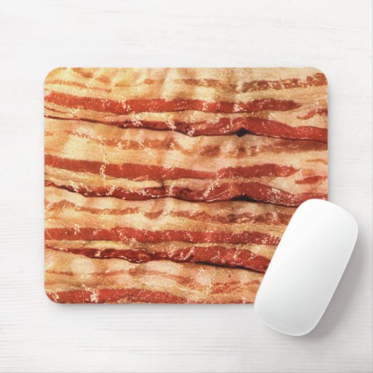 Bacon mousepad!! muismat (Met muis)