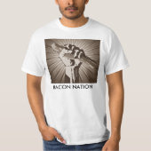 Bacon Nation T-shirt (Voorkant)