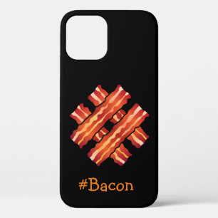 Bacon Pattern iPhone 12 Hoesje