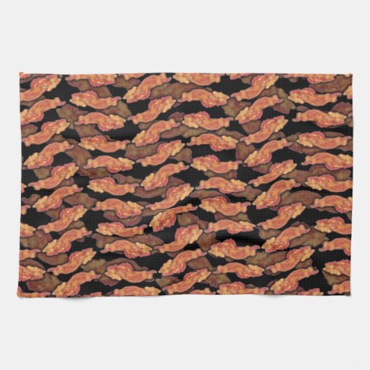 Bacon Pattern Theedoek (Horizontaal)