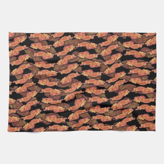 Bacon Pattern Theedoek (Horizontaal)