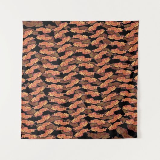 Bacon Pattern Wandkleed (Voorkant)