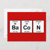 BaCoN Periodieke Tabel Briefkaart (Voorkant / Achterkant)