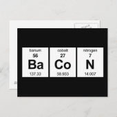 BaCoN Periodieke Tabel Briefkaart (Voorkant / Achterkant)