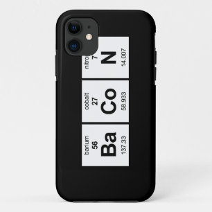 BaCoN Periodieke Tabel iPhone 11 Hoesje