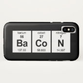 BaCoN Periodieke Tabel Case-Mate iPhone Case (Achterkant (horizontaal))