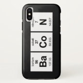 BaCoN Periodieke Tabel Case-Mate iPhone Case (Achterkant)