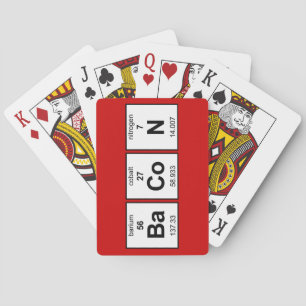 BaCoN Periodieke Tabel Pokerkaarten