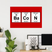 BaCoN Periodieke Tabel Poster (Thuiskantoor)