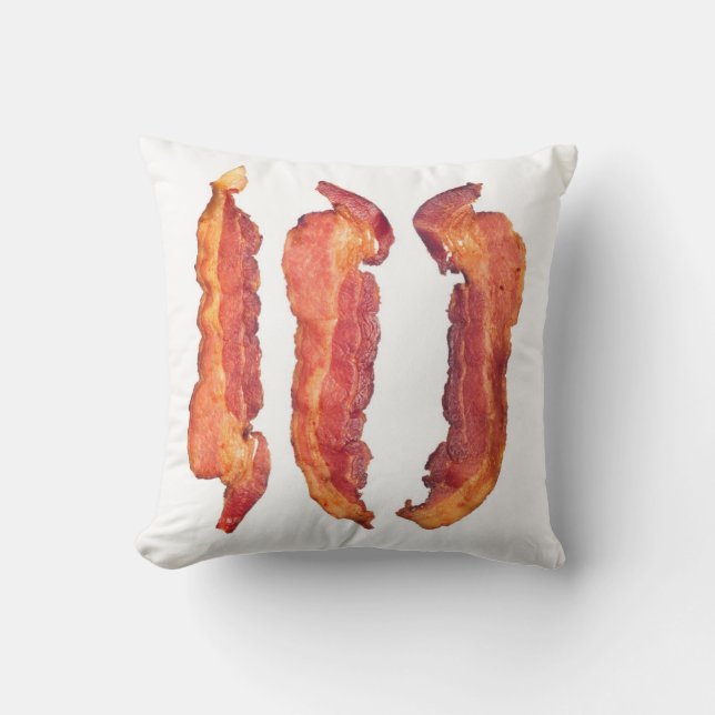 Bacon Pillow Kussen (Voorkant)