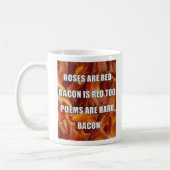 Bacon Poem Funny Mug Koffiemok (Links)