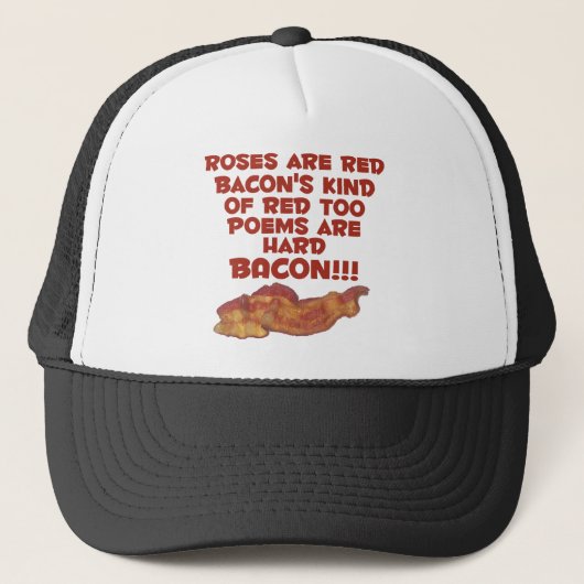 Bacon Poem Trucker Pet (Voorkant)