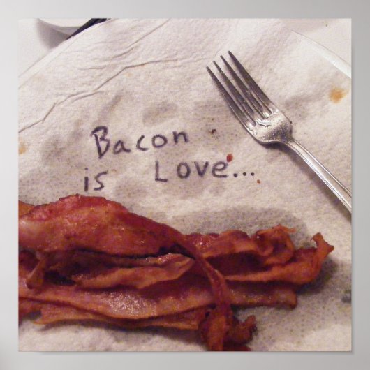 Bacon Poster (Voorkant)