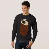 Bacon Pug Classic T-Shirt 518 (Voorkant volledig)