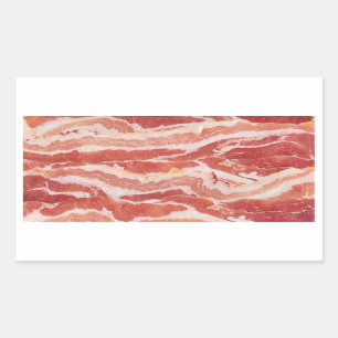 Bacon Rechthoekige Stickers