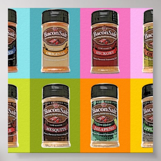 Bacon Salt Poster (Voorkant)