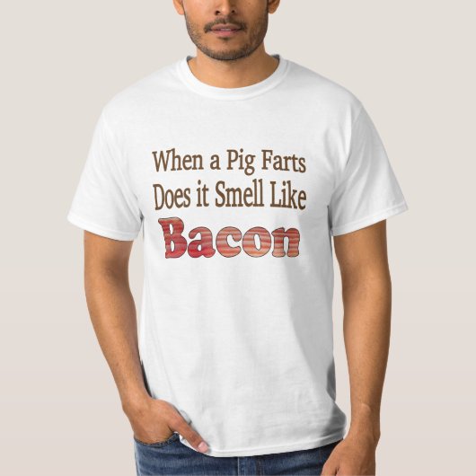 Bacon Scheet T-shirt (Voorkant)