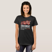 Bacon Snaccident Bacon Pig Pork Humor Men Women T-shirt (Voorkant volledig)