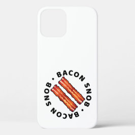 Bacon Snob iPhone 12 Hoesje