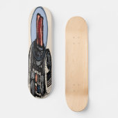 "Bacon Space Man" Skateboard Deck (Voorkant)