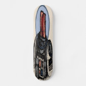 "Bacon Space Man" Skateboard Deck (Voorkant)