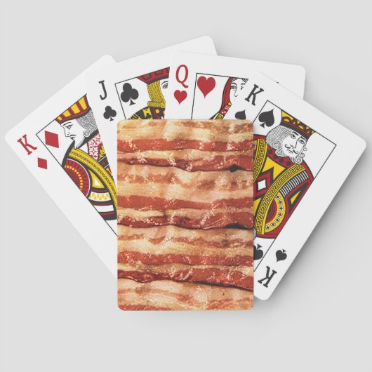 bacon, speelkaarten (Achterkant)