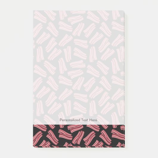 Bacon Strips Patroon Post-it® Notes (Voorkant)