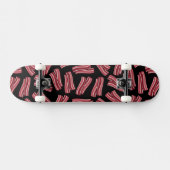 Bacon Strips Patroon Skateboard (Horizontaal)