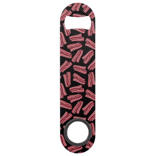 Bacon Strips Patroon Speed Flessenopener (Voorkant)