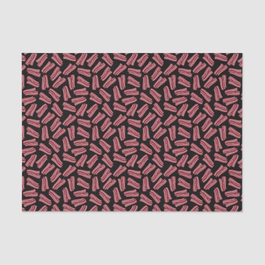 Bacon Strips Patroon Tissuepapier (Voorkant)