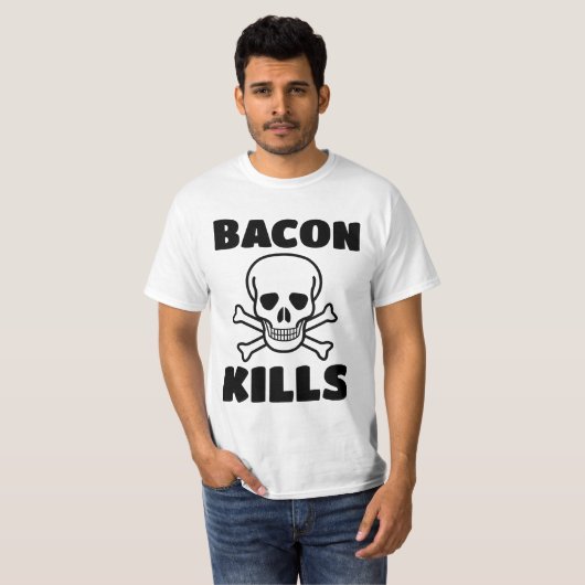 BACON TUE T-SHIRTS (Devant entier)