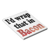 Bacon Wrap Notitieblok (Schuin)