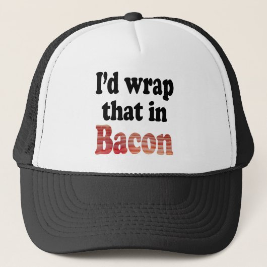 Bacon Wrap Trucker Pet (Voorkant)
