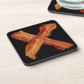 Bacon X O X LIEFDE Bier Onderzetter (Linkerzijde)