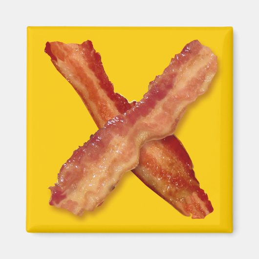Bacon X O X LOVE Magneet (Voorkant)