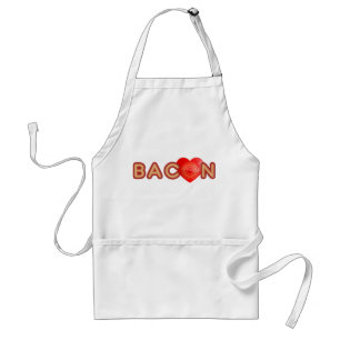 Bacon X O X LOVE Standaard Schort