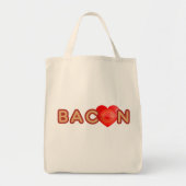 Bacon X O X LOVE Tote Bag (Voorkant)
