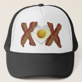Bacon X O X LOVE Trucker Pet (Voorkant)