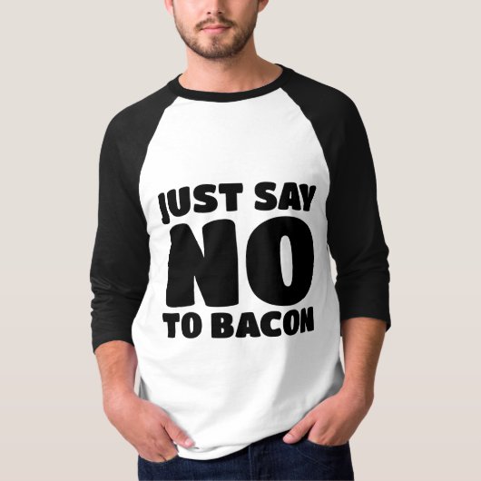 BACON - ZEG GEEN T-SHIRTS (Voorkant)