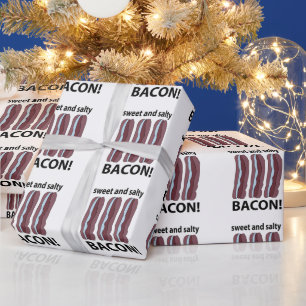 Bacon zoete en zoute bacon cadeaupapier