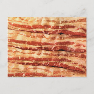 baconbriefkaart briefkaart