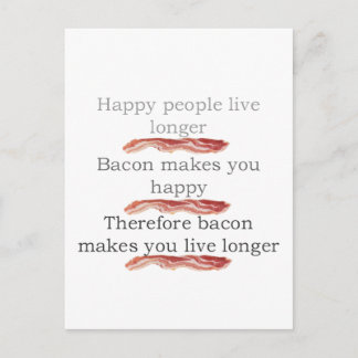 baconlogicwithbacon briefkaart