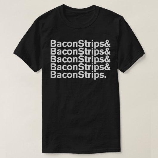 BaconStrips & Bacon Strips T-shirt (Design voorkant)