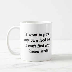 baconzaden groeien koffiemok