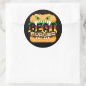 Bactage de Beatburger Retour Monster Logo Sticker (Sac)