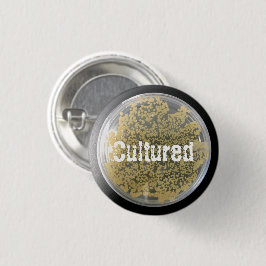 Bacteria Culture Bord Button