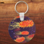 Bacteria Flagella Sleutelhanger (Voorkant)