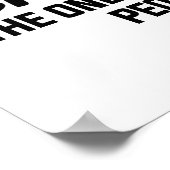 Bacteria Funny Microbiology Quote Poster (Hoek)