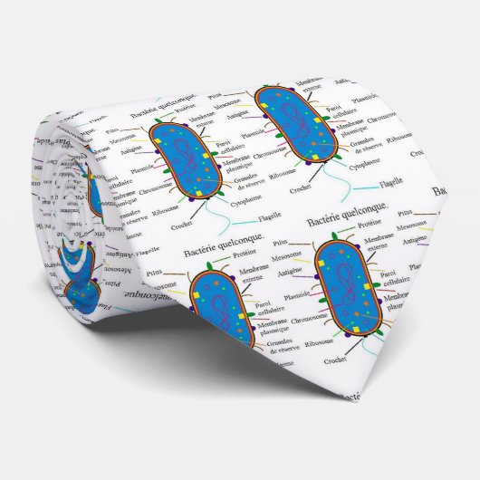 Bacteria Stropdas (Opgerold)