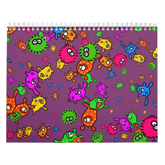 Bacteria Wallpaper Kalender (Hoes)